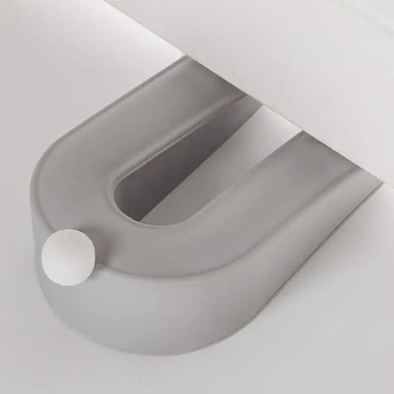 Silicone Door Stop Stoppers Block Doorstops Door Stopper Home Office Adhesive Mute Anti-Shock Door Rear Retainer