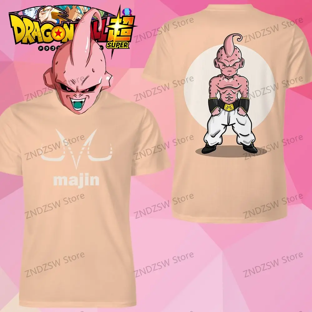 110-6XL maglietta da uomo Dragon Ball 2024 Majin Buu Summer Hip Hop Fashion 3D Quick Dry top Cool Harajuku Style Clothes oversize