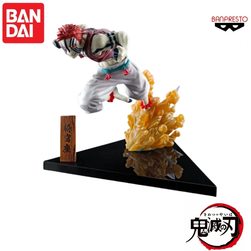 

В наличии Bandai Original Banpresto Фигурка Demon Slayer A Series of Rewards C Reward At Dawn Akaza Prizes Garage Kit