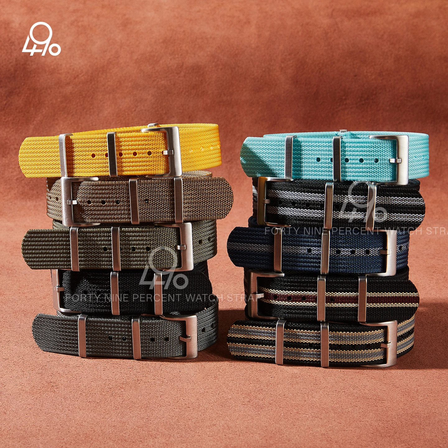 High Quality Fabric Watchband 18/19/20mm Woven Nylon Watch Strap 21/22/24mm One piece Weave Watch Band for Omega Seiko