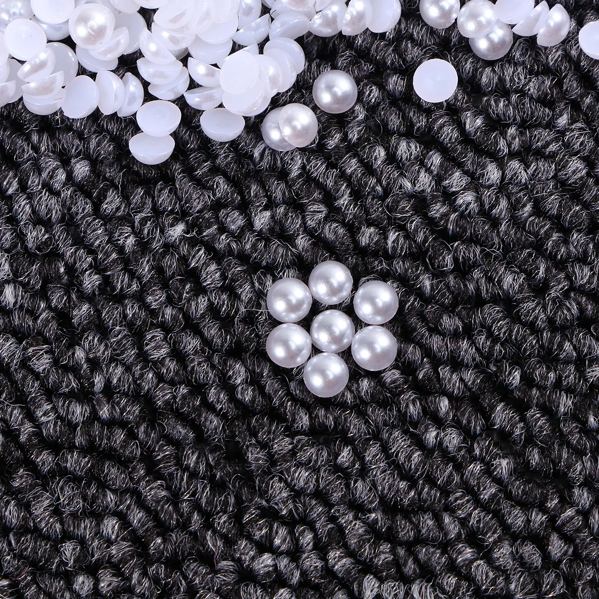 

2000pcs Pearl Beads 4Mm Half Round Flat Back Craft Diy Jewelry Making White Abs Glue On Loose Beads For Earrings Kits