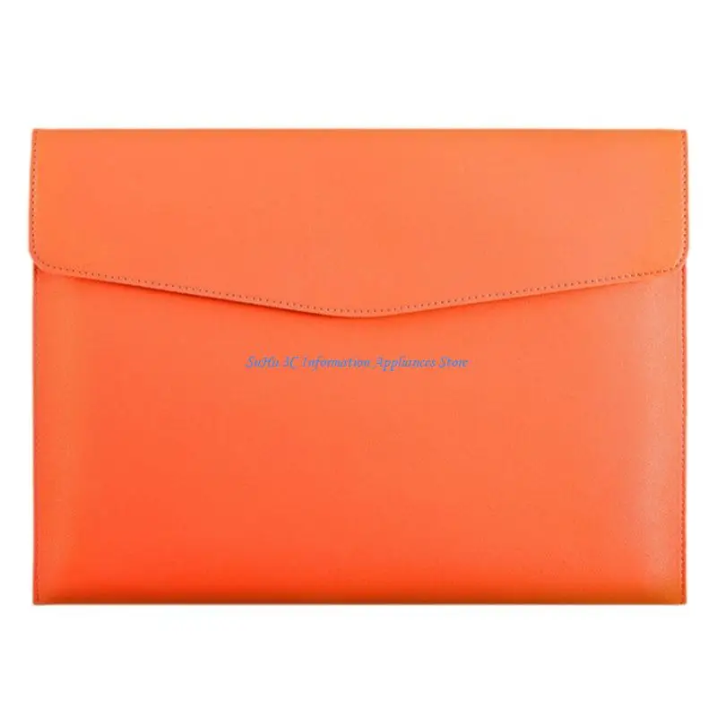 

Светлый вес Организатор кожаных файлов квахоты с водостойкой папкой документов Магнитная кнопка для бизнеса для деловых