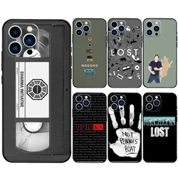 Lost TV Series Case For iPhone 16 15 14 11 Pro Max 13 12 Mini X XR XS Max 7 8 14 16 15 Plus Cover