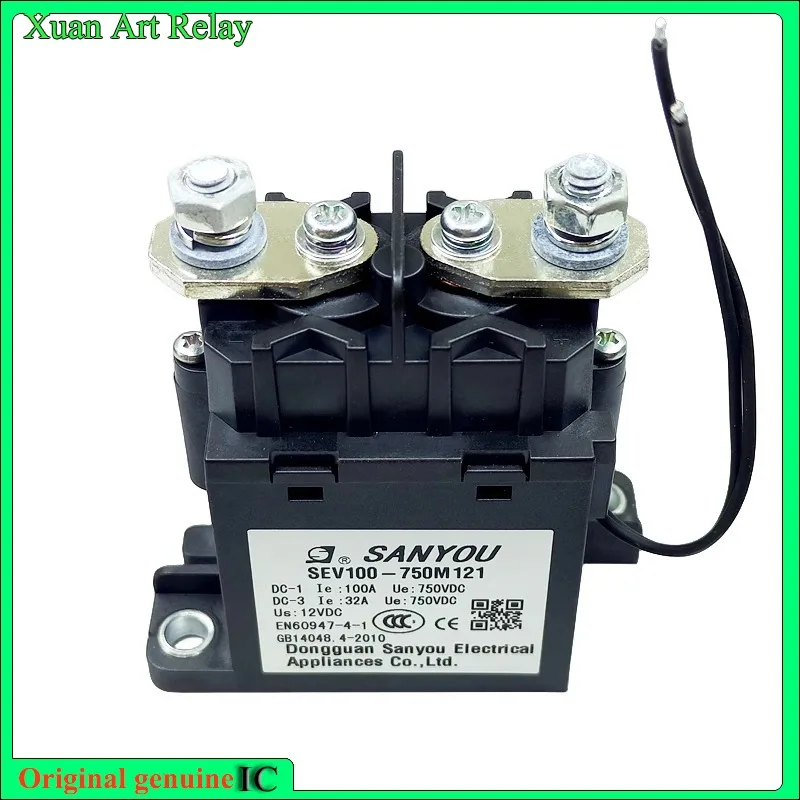 

（Brand-new）1pcs/lot 100% original genuine relay:SEV100-750M121 12VDC 100A New energy relay