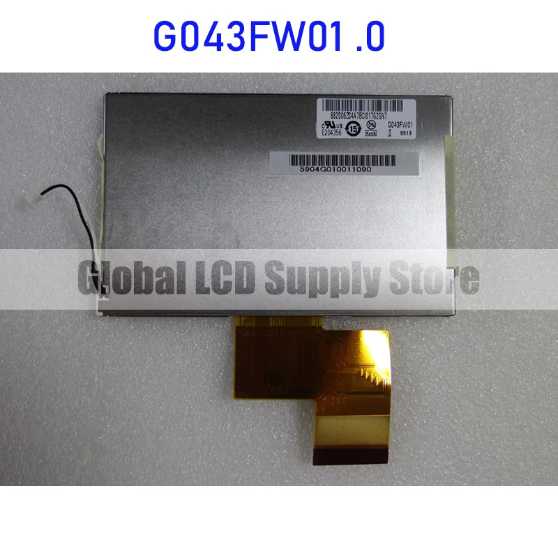 G043FW01 .0 4.3 Inch LCD Display Screen Panel Original for Auo Brand New Tested