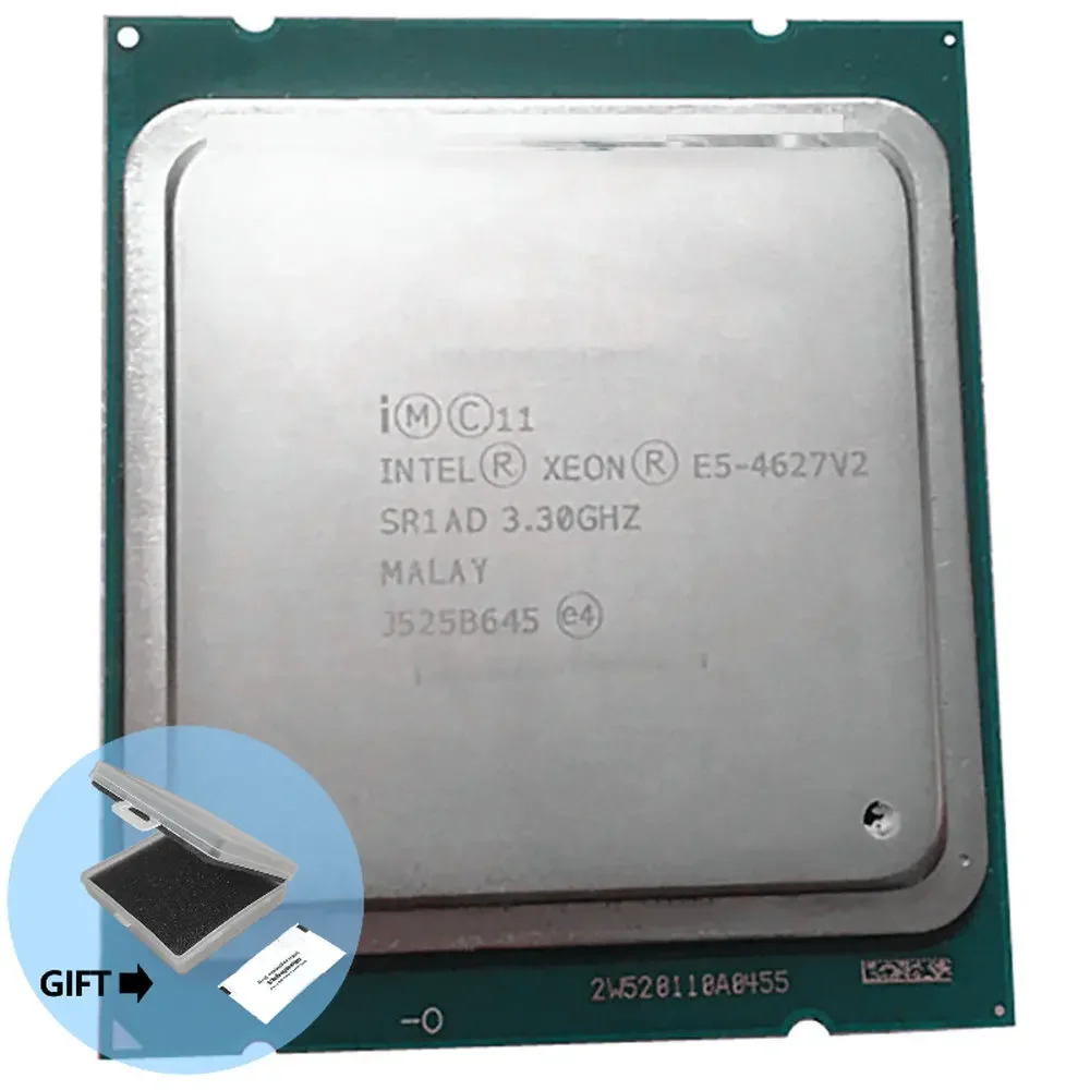 

E5-4627V2 оригинальный Intel Xeon E5 4627V2 3,3 ГГц 8 FCLGA2011 130W E5-4627 V2 ядер 16 Мб SmartCache E5 4627 V2