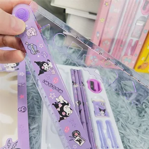 Kawaii Sanrio Stationery Set, Bleistift, Gummi, Herrscher, Zimt 7 Hauptverkaufsmitglied meine Melodie - №6