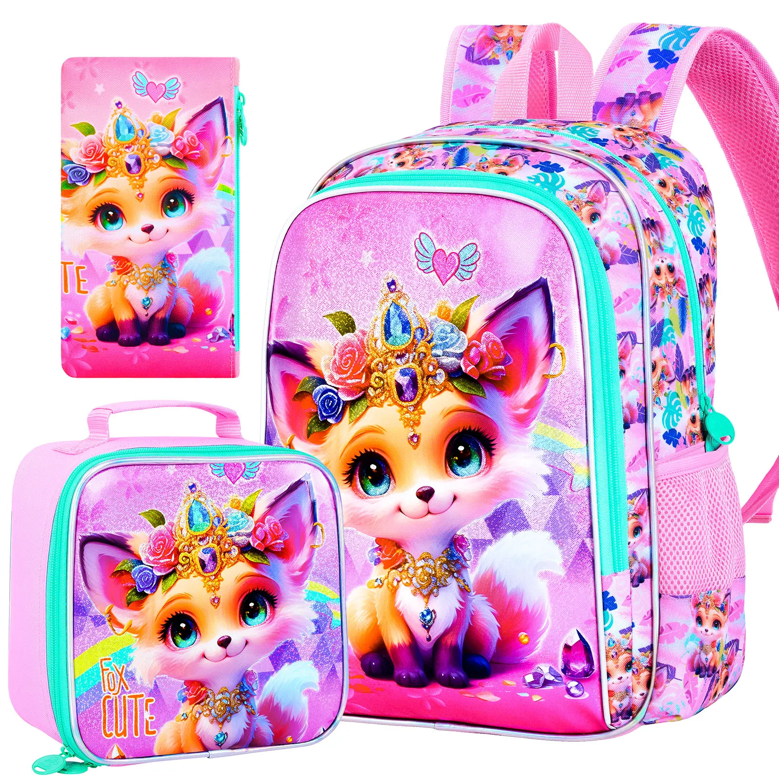 3Pcs" Backpack For … - image