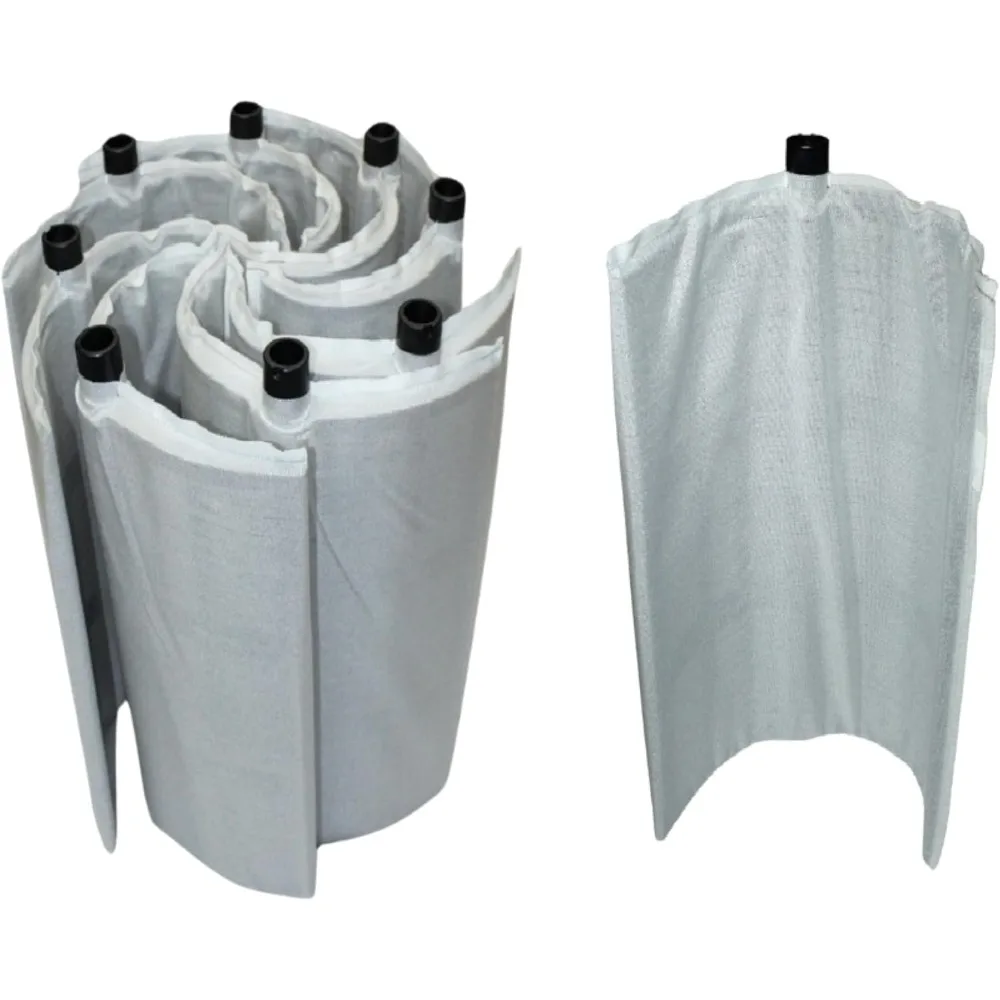 

Swimming Pool DE PUREX Grid Replacement Set SMBW Pool Grids Made in USA 8 Large Upside Down Grids