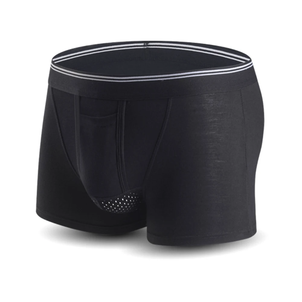 U convexa separação cuecas masculinas, sexy confortável modelo calcinha, preto cinza safira azul cueca