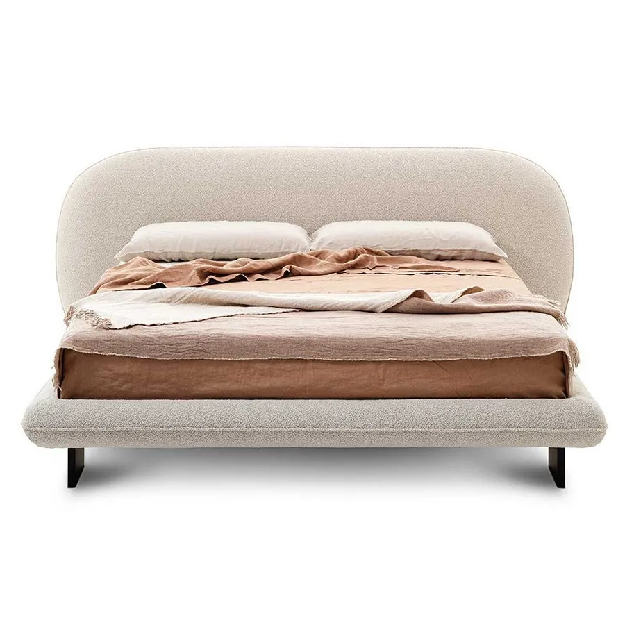 

Cream, wabi sabi, Italian, minimalist, master bedroom, queen bed, modern