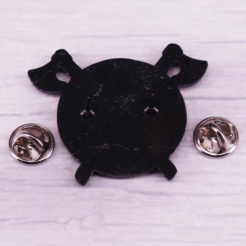 Viking Norse Mythology Odin Runes Enamel Pin Warrior Tactical Morale Brooch Badge
