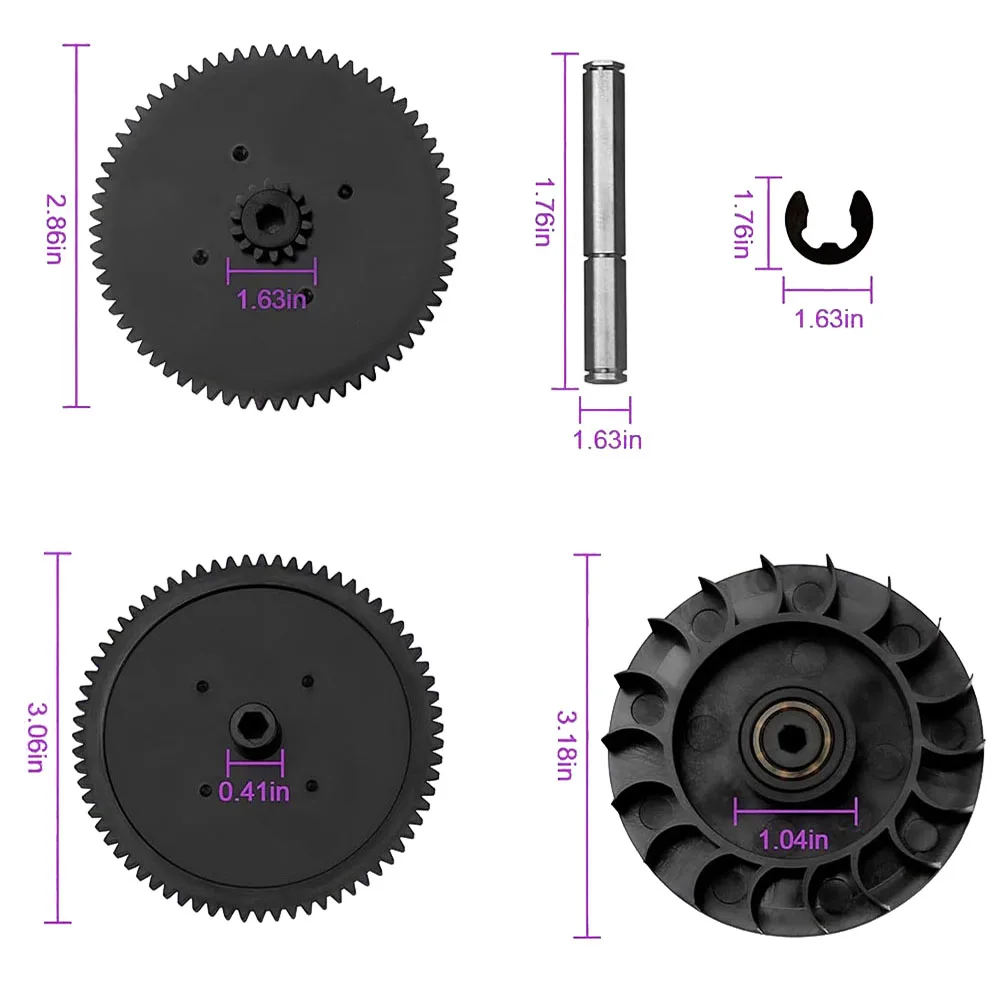

9-100-1132 Комплект приводного поезда, ДИЗАЙНЫЙ для Polaris 360 380 с подшипниками, незаменимая запасная часть для системы бассейна
