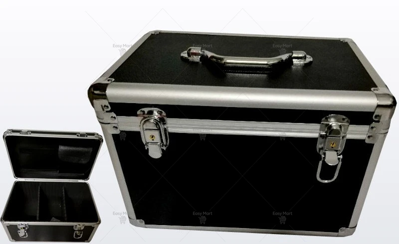 Large Portable Multifunctional Aluminum Alloy Toolbox Household Storage Box Storage Box