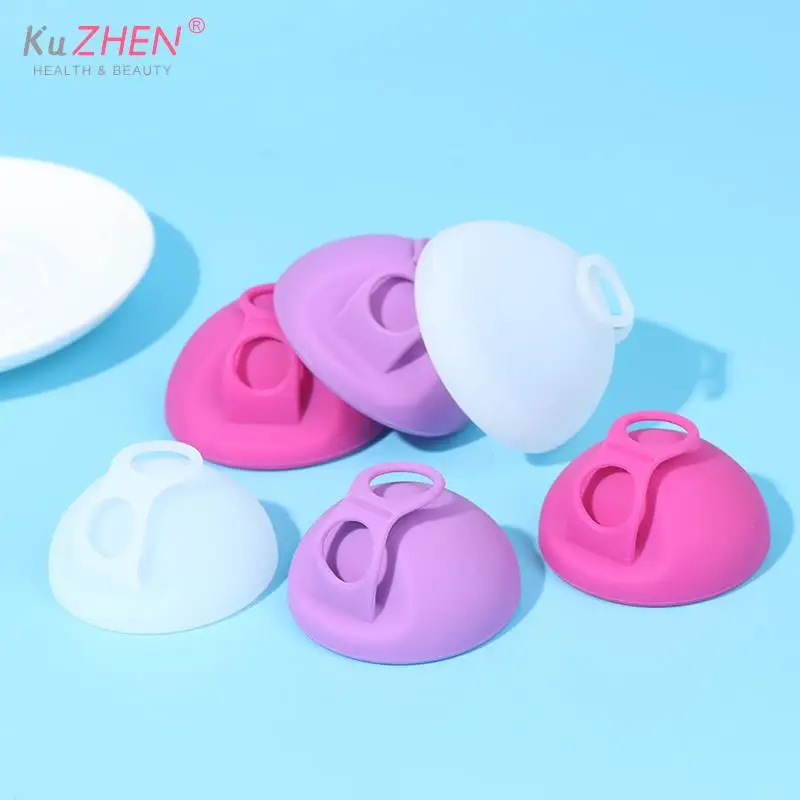 Menstrual Disc Medical Silicone Menstrual Cup For Women Lady Feminine Hygiene Menstruation Bowl Reusable Period Soft Disk w Ring