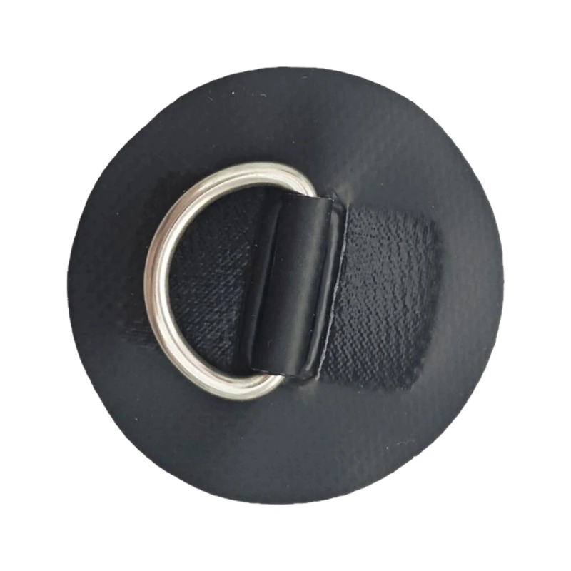 

D Rings PVC Patches Surfboard Dinghy Boats PVC Patches Deck Rigging Rope Rings Buckle for Inflatable Boats Kayaks Dinghy