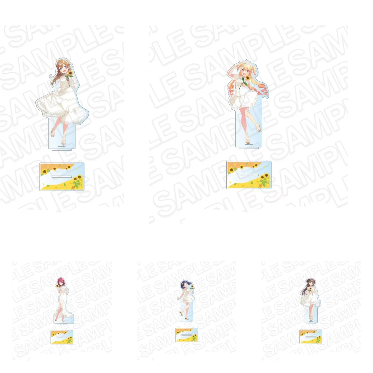 15cm Acrylic Shine Post Model Cosplay Charm Characters Ornament Accessories Goods Collection Gifts