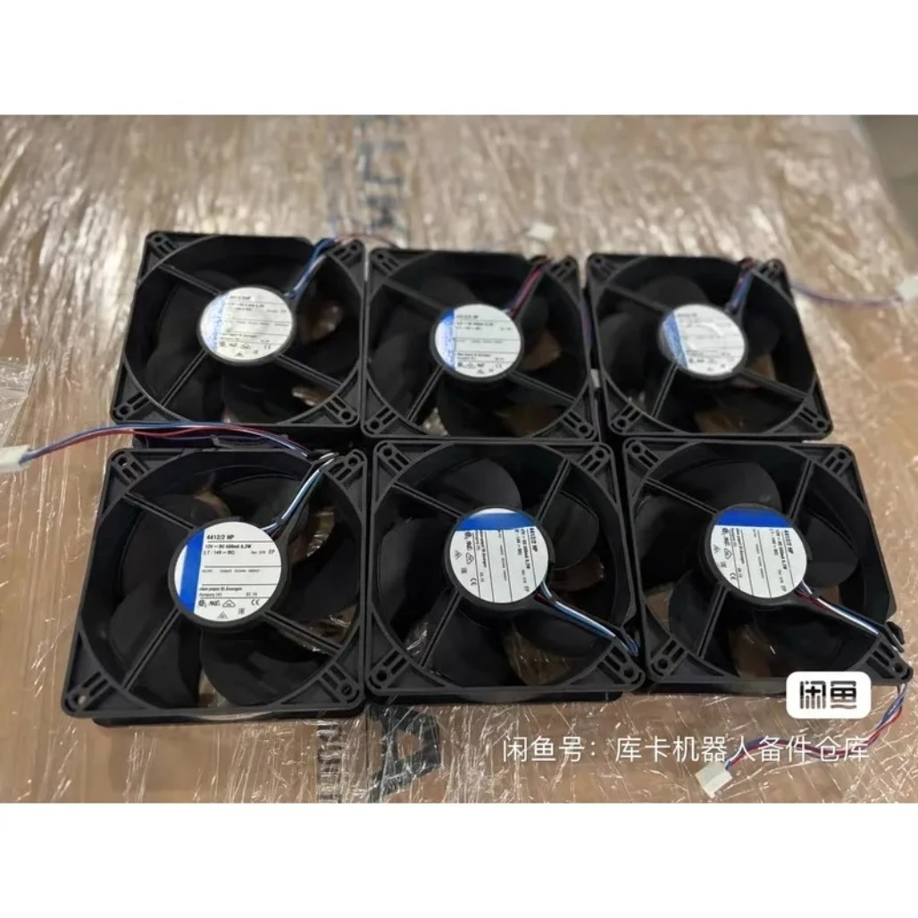 For ebmpapst 4412/2HP 12V 0.46A DC Axial Cooling Fan High Speed Industrial Cooling Fan