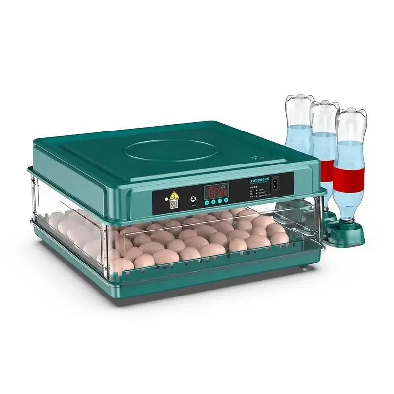 Dual power 48pcs automatic egg incubator chicken duck pigeon egg incubator chicken incubator
