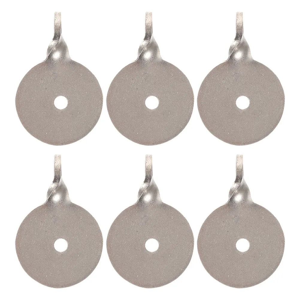 

6pcs Metal Training Targets For Kids Portable Steel Plates Sport Practice Outdoor Indoor Use Safe Shooting Game Accessory