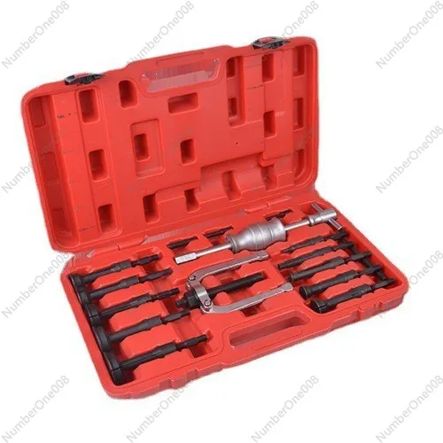 16-Piece Set Inner Hole Bearing Puller Set Pelin Hammer Remover Inner Hole Bearing Puller Inner Bearing Puller