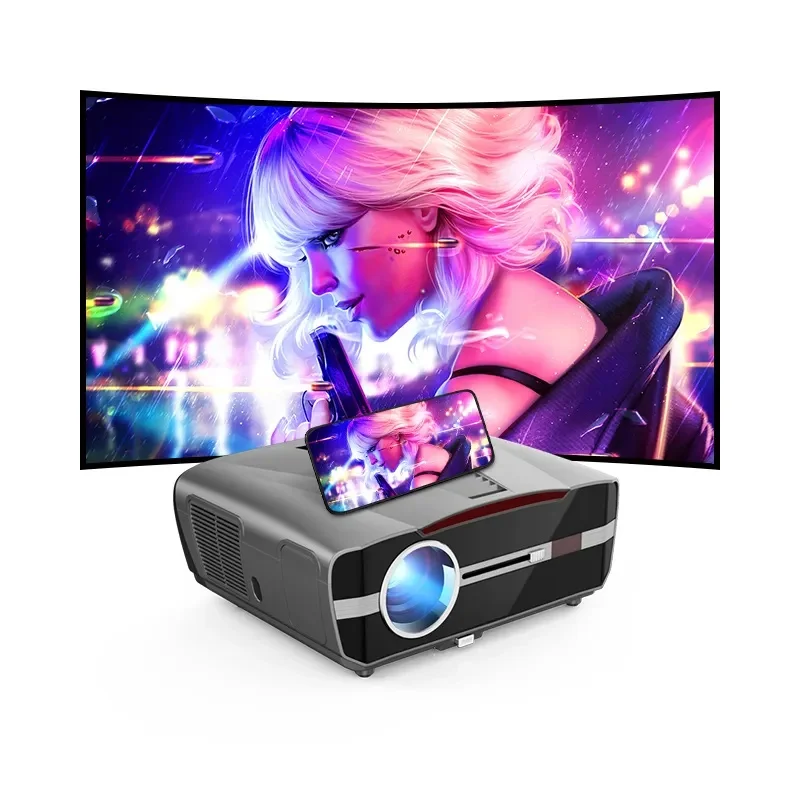 

New Style Home Theater LCD Projector 1080p Full HD OEM/ODM New Smartphone Beamer Android 11 Projector