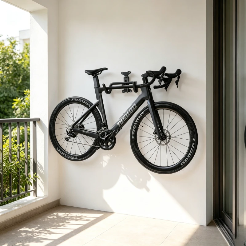 Wall Mount Bike Rack Heavy Duty, Indoor Bicycle Storage Hook for Garage, Thickened Steel Space Saving Hanger for MTB Road Bike