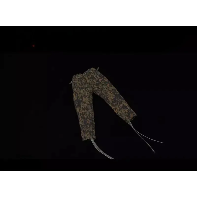 

1/6 Scale Action Figures Camouflage Tops Pants World War II Suit Clothes Model for 12-inch Male Soldier Body Dolls