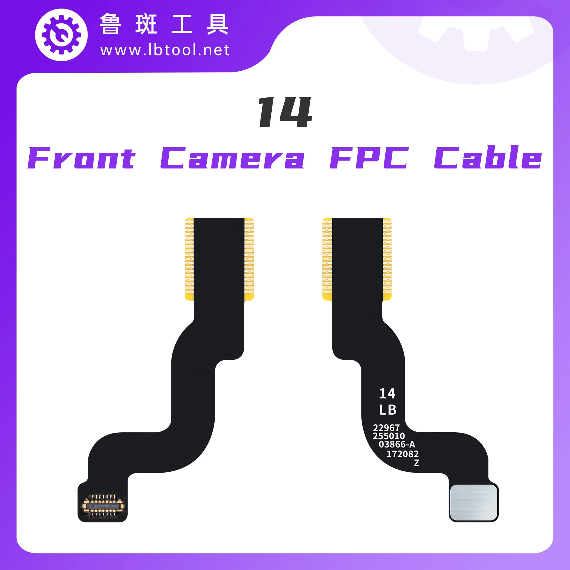 LB TOOL L3 Front Camera Empty Row Repair Cable For 14 15 Pro Max Plus Solve Front Camera Focus Abnormality And Camera Lag When