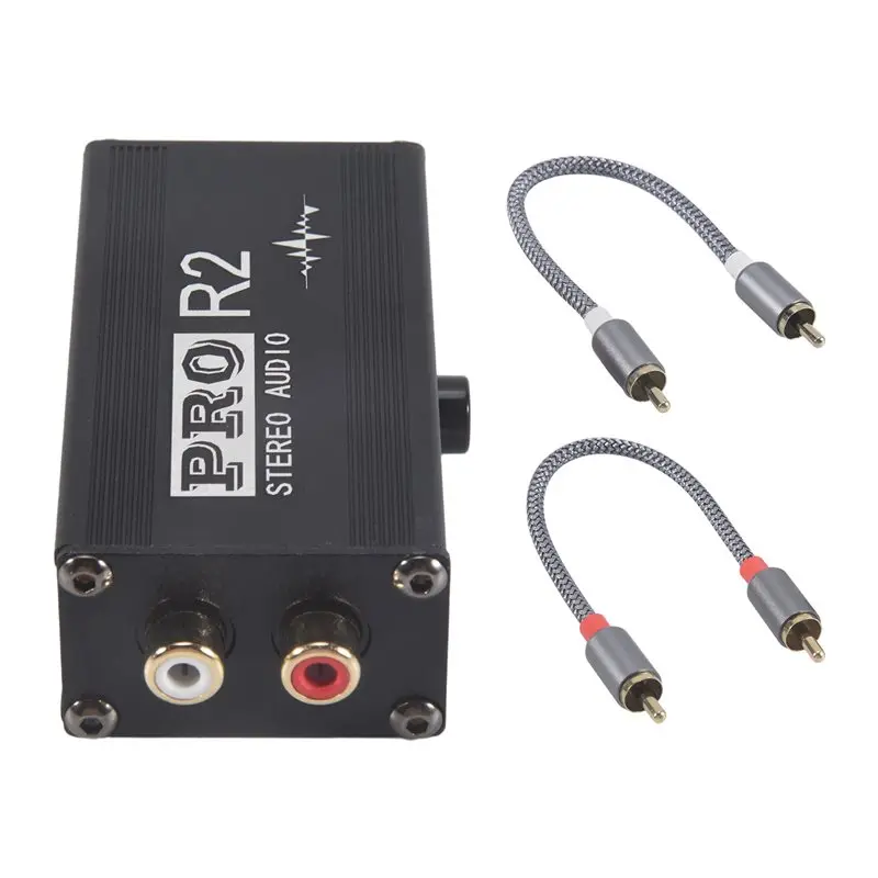 Customer Favorite Ground Loop Audio Isolator Audio Noise Filter RCA Noise Suppressor Isolator For PC