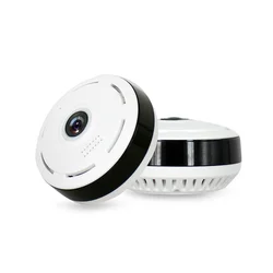 2MP 1080P V380 APP 360Degree Panoramic VR IP Camera IR Night Vision Motion Detection Home Security CCTV Baby Monitor