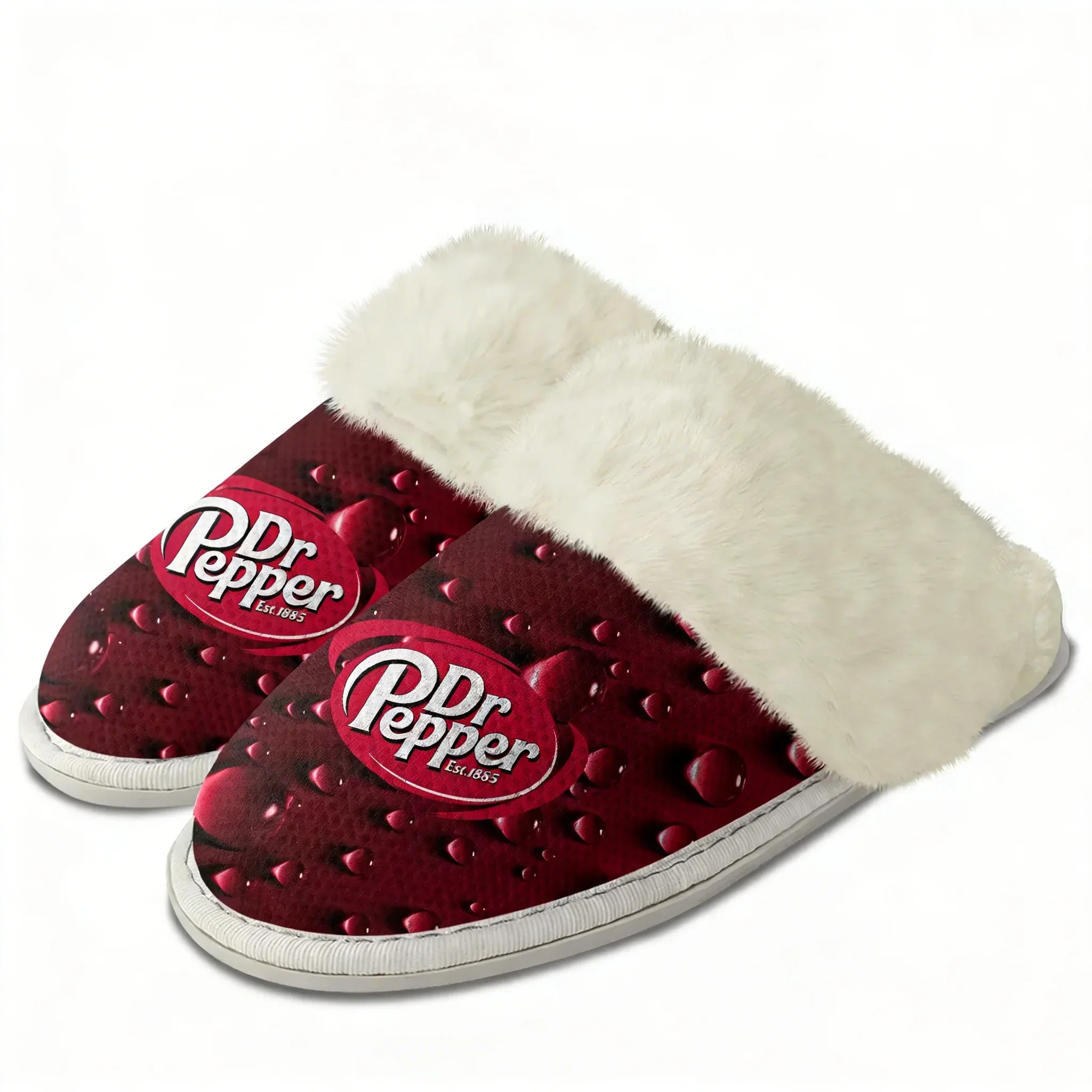 

D-DR Slippers Keep Warm Shoes P-Pepper Hip hop Retro Street Mens Womens Breathable Home Cotton Thermal Lightweight Slipper
