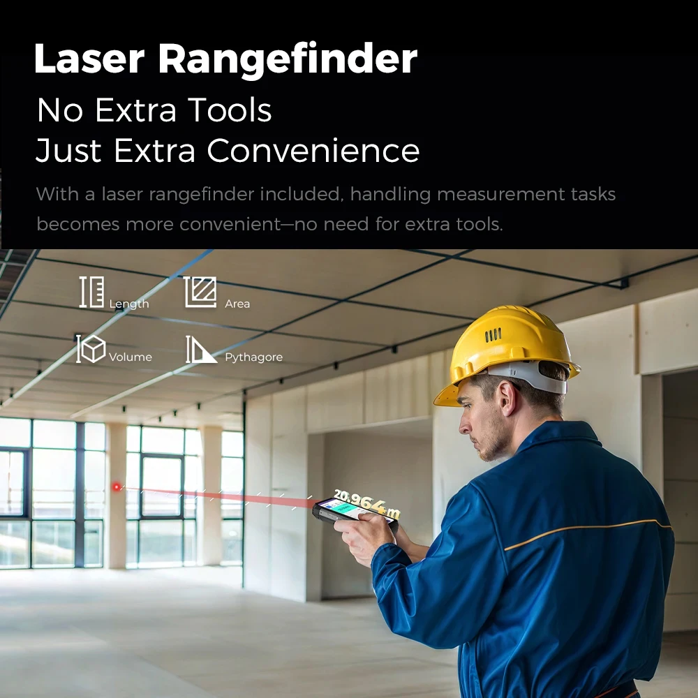 Oukitel WP100 Rugged Phone 33000mAh Battery Built-in Laser Rangefinder 6.8 Inch 16GB RAM+512GB ROM Mobile Phone 200MP Camera NFC