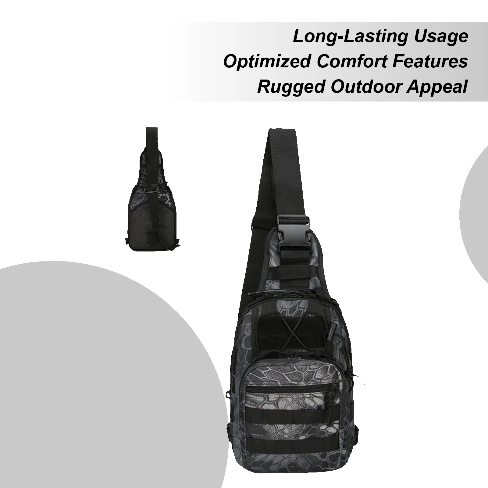 

Chest Bag For Men Chest Bag Daypack Fanny Pack Portable Anti-Thief Waterproof Pouch For Key Phone Traveling Sports Running Cash