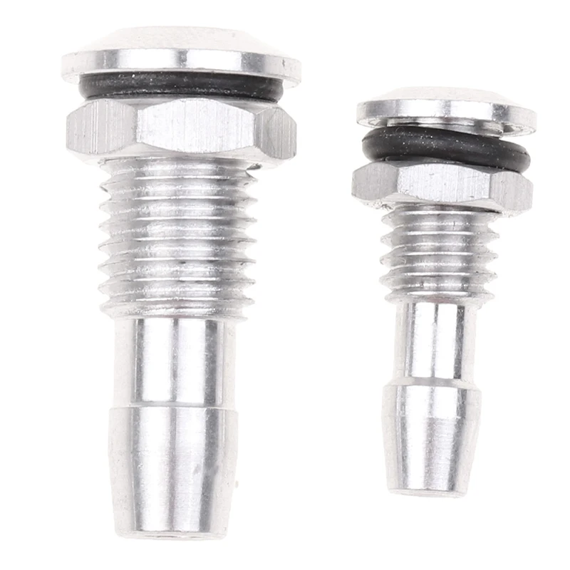 2PCS New Aluminum Alloy Water Outlets Thread With O-ring Screws For RC Boat M6/M8