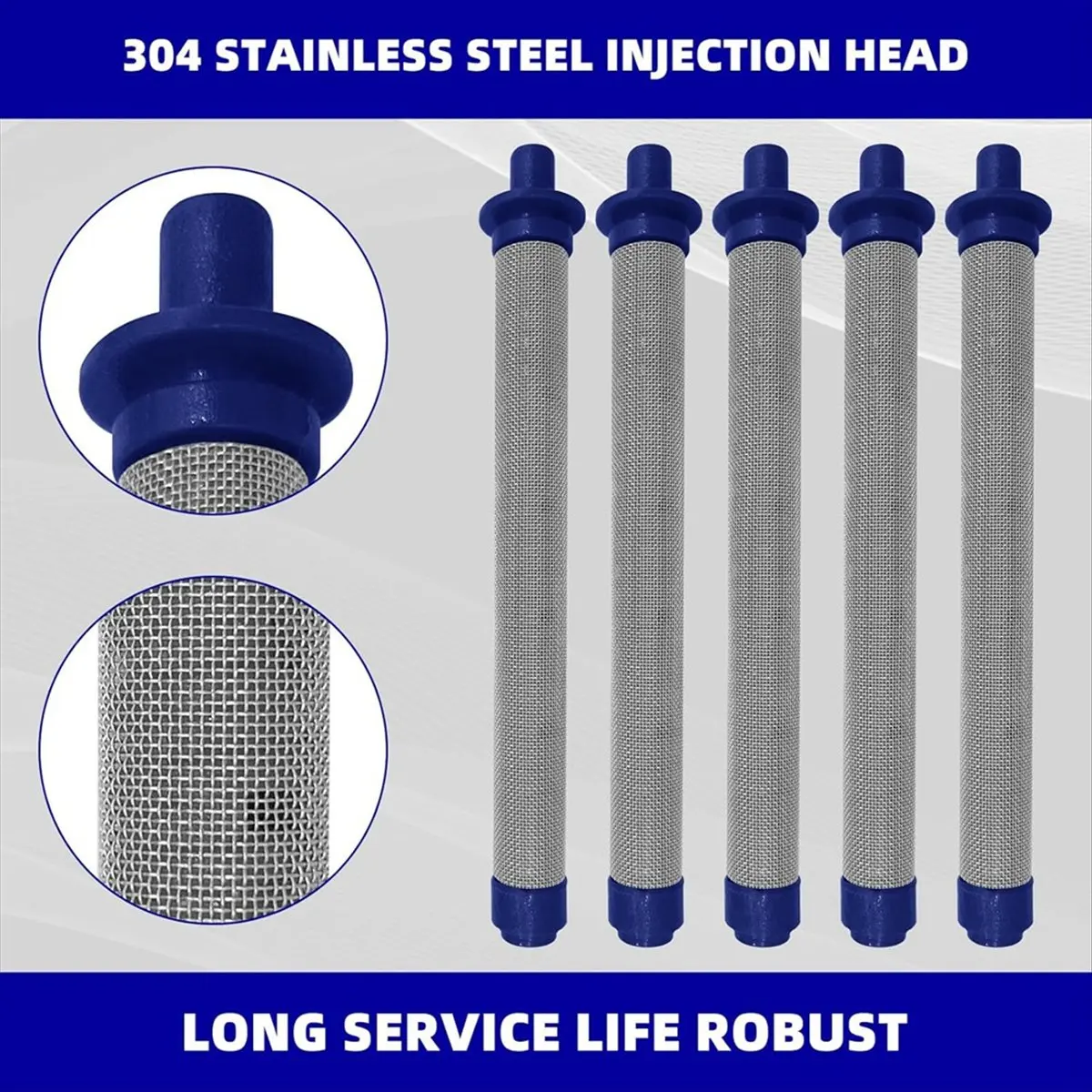 A72P 4pcs 288716 3/4Inch Inlet Strainer Strainer and 5pcs 288749 Airless Sprayers Filter Kit Fits Airless Paint Sprayers