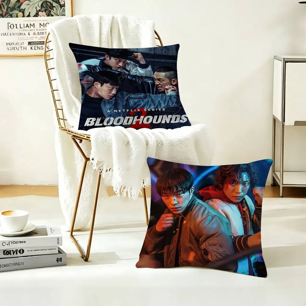 Crime Action Drama B-Bloodhounds 2   Pillow Case Pattern Printed Pillowcase For Living Room Sofa Cushion Cover