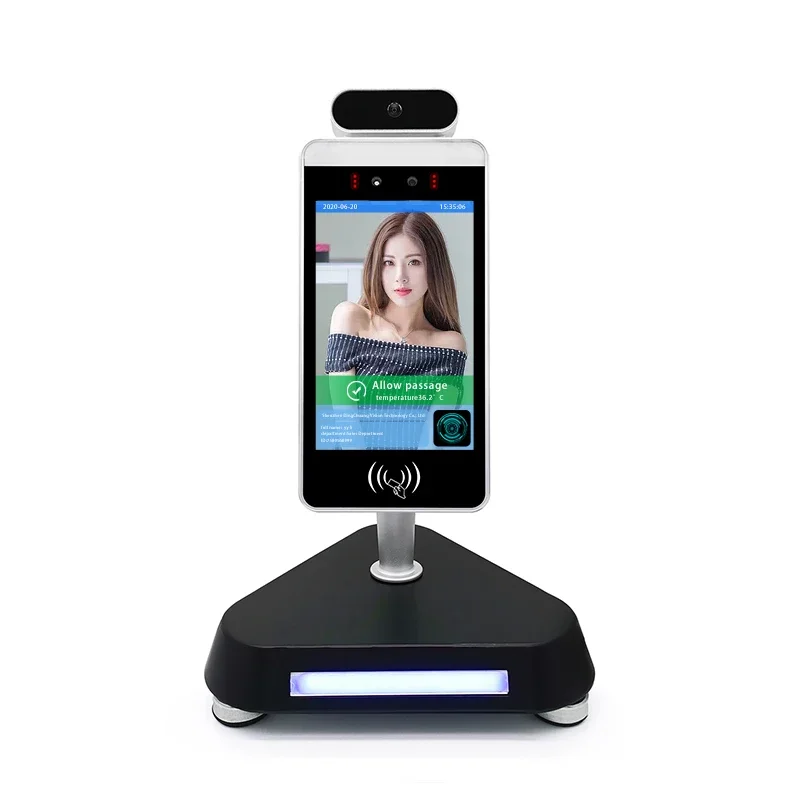 

screening accuracy biometric face recognition machine time attendance system