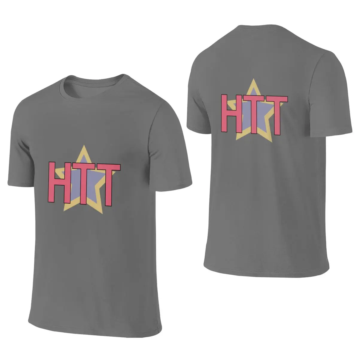 K-On! Houkago Tea Time Street Reversible T-shirt Light Sports Fashion Sense Men's T-shirts