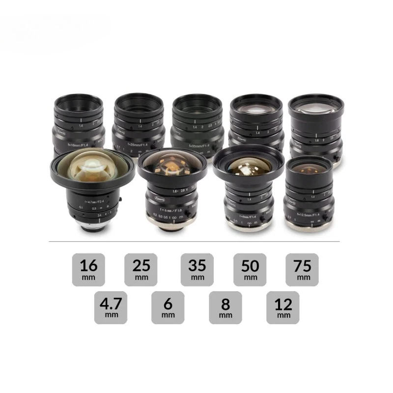 KOWA LM35HC 1" Megapixel HC Lens For High Quality Low-distortion C Mount Machine Vision Industrial Lens