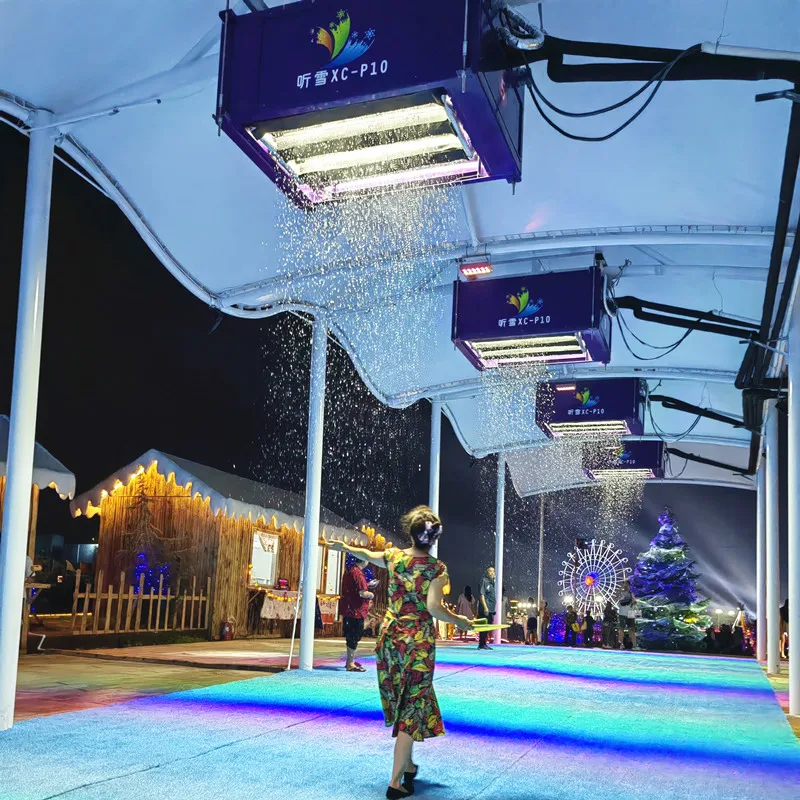 آلة تساقط الثلوج الذكية NP-4000 4000 كجم/يوم آلة صنع الثلوج الذكية للتحكم عن بعد 20 ㎡ منطقة مستقرة هادئة #4