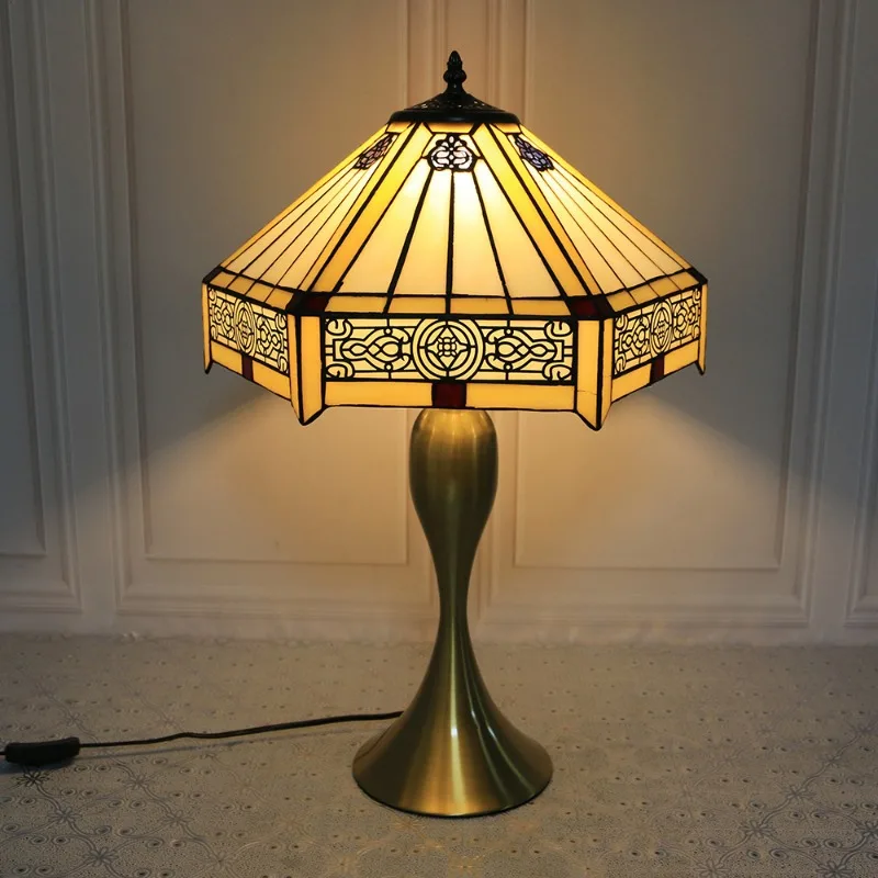 European creative, lamps 8 inches 12 inches 16 inches retro warm living room study, bedroom decorative lights