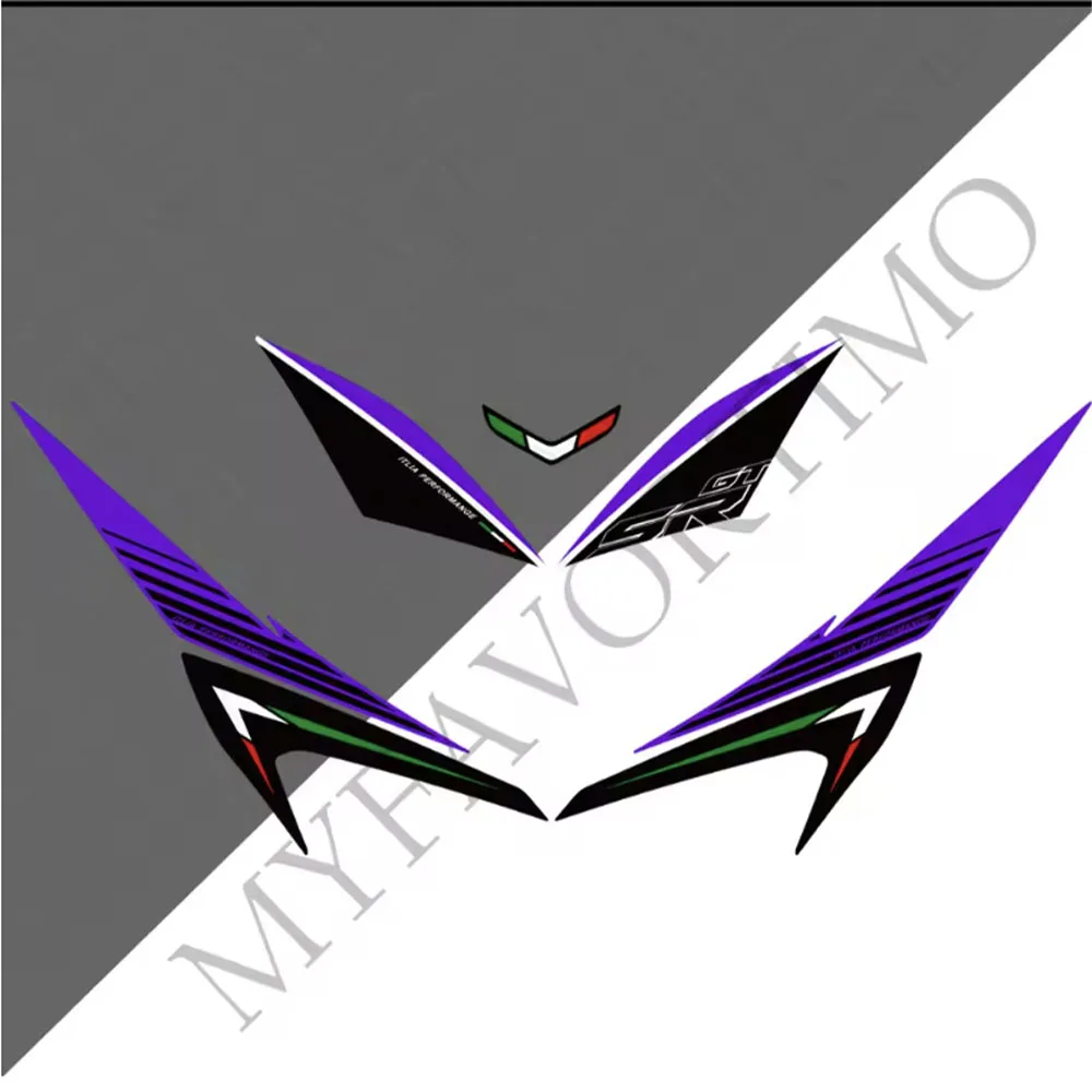 

Для мотоцикла SR GT 125 200 Sport Replica: задняя боковая панель сиденья, облицовка, наклейки из ПВХ, ветровое стекло.