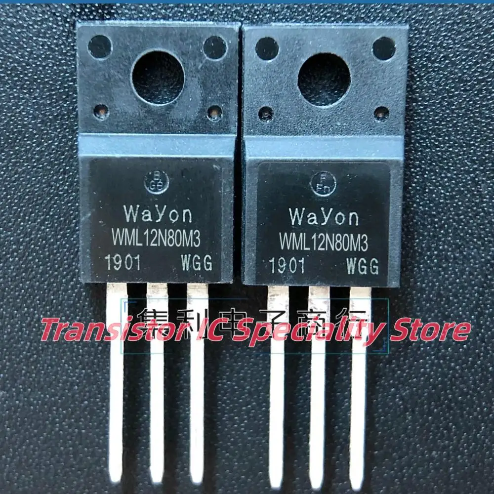 

10PCS/LOT WML12N80M3 800V MOS TO-220F Imported Quick Delivery