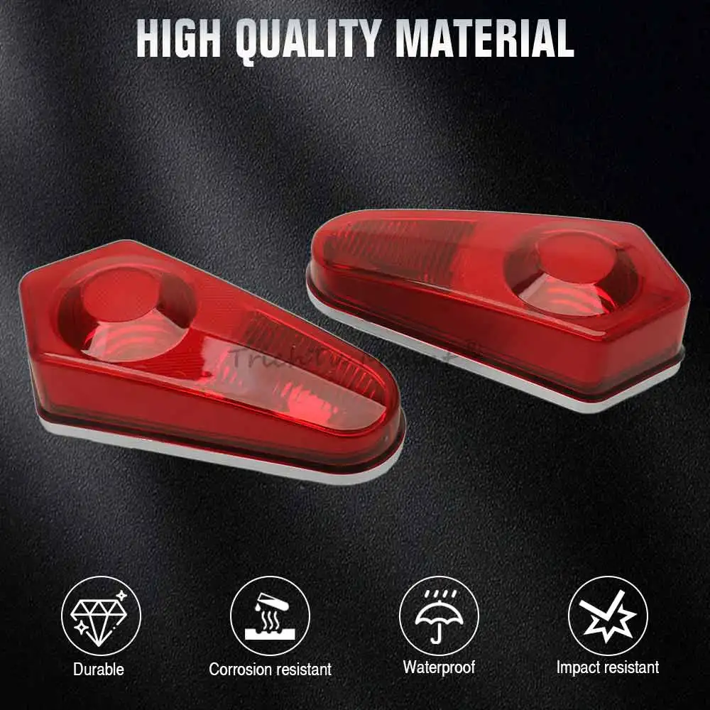 For Polaris Sportsman XP 1000 High Lifter Edition 2017-2019 Rear Brake Stop Tail Lights Lampshade 1 Pair Motorcycle Accessories