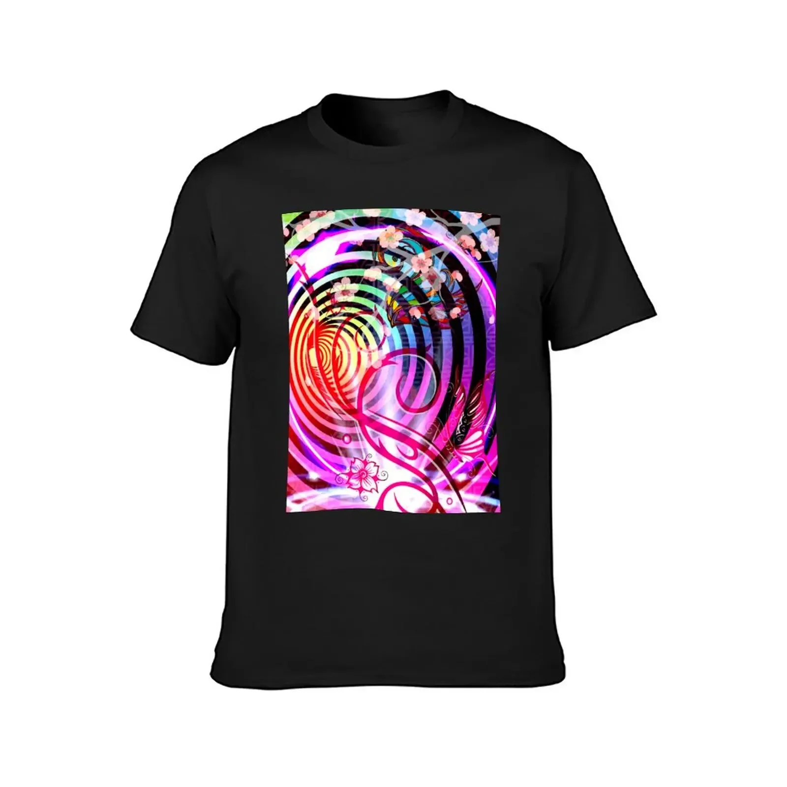 Lestia's Cherry Blossom Vortex of Divine Love and Light T-Shirt T-shirts man luxury clothing labubu t shirts men