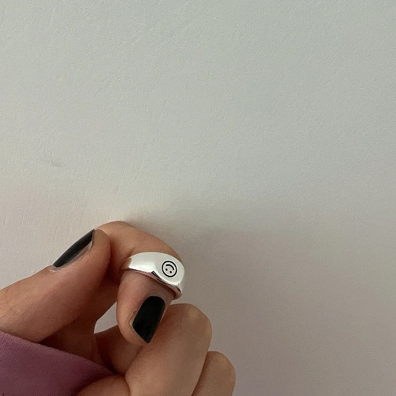 Heart-Shaped Stacking Rings for Women, Minimalist Korean Style, Fashionable Niche Design, High-End Feel, Heart-Shaped Wrap-Around Open Index Finger Ring