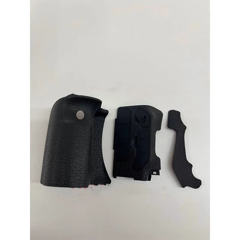 

3pcs/Set for Canon 90D Handle Leather Side Case with USB and Thumb Rubber