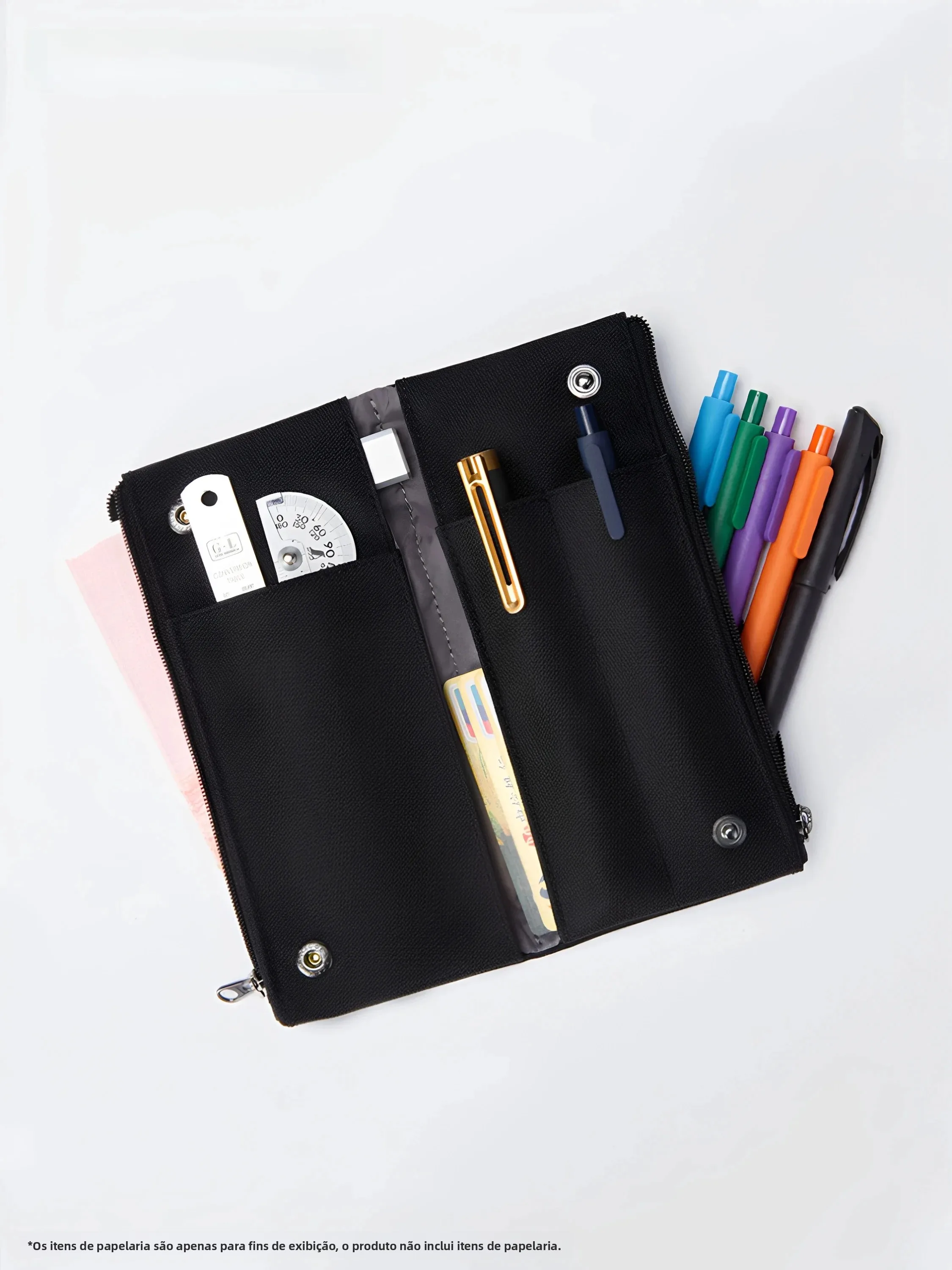 porte-cartes-multifonctionnel-a-fermeture-eclair-rockway-grande-capacite-trousse-a-stylos-multi-positions-sac-de-rangement-pour-documents-pochette-a-outils-unisexe