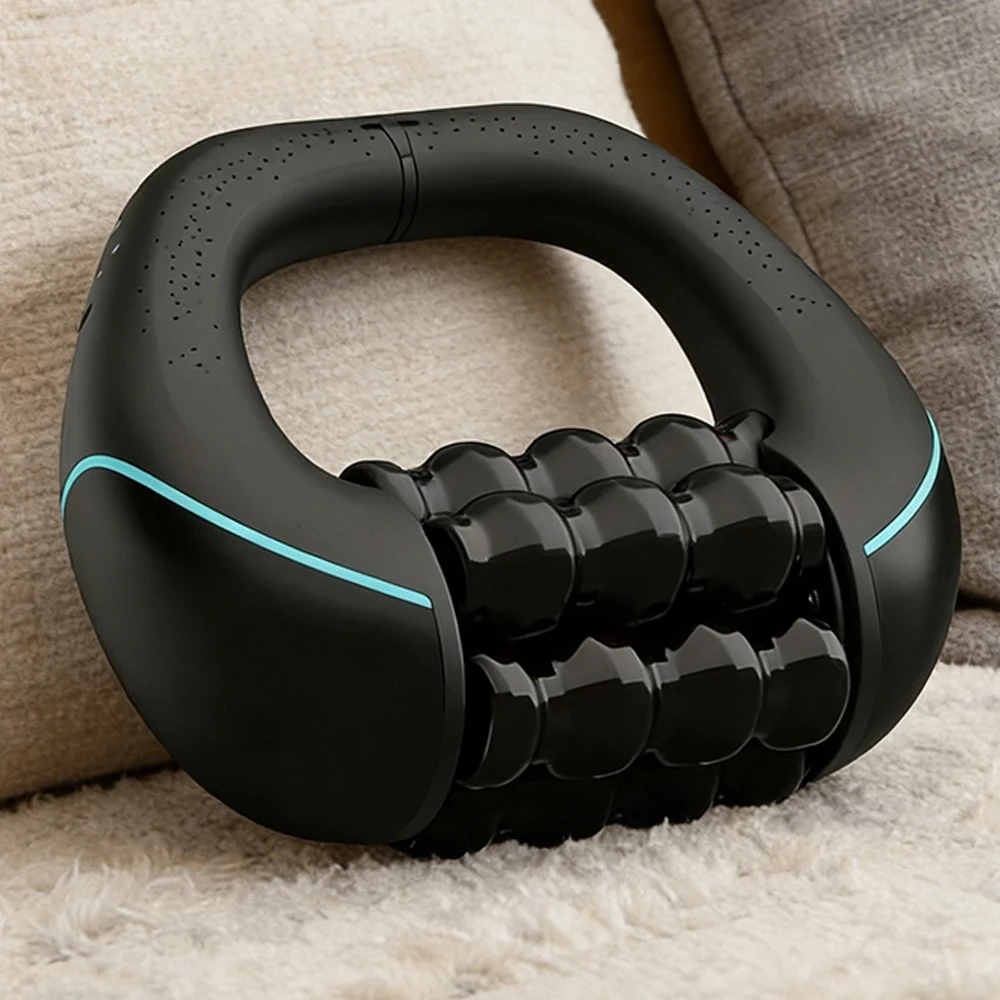 Full Body Percussion Massage Roller Electric Vibration Massager Roller For Relieving Shoulder Arm Muscle Soreness Fitness Use